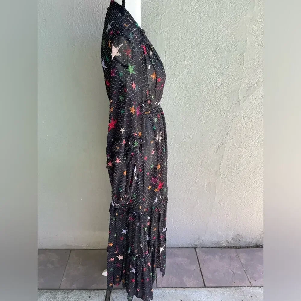 FARM Rio Starry Black Maxi Dress - Picture 4 of 4